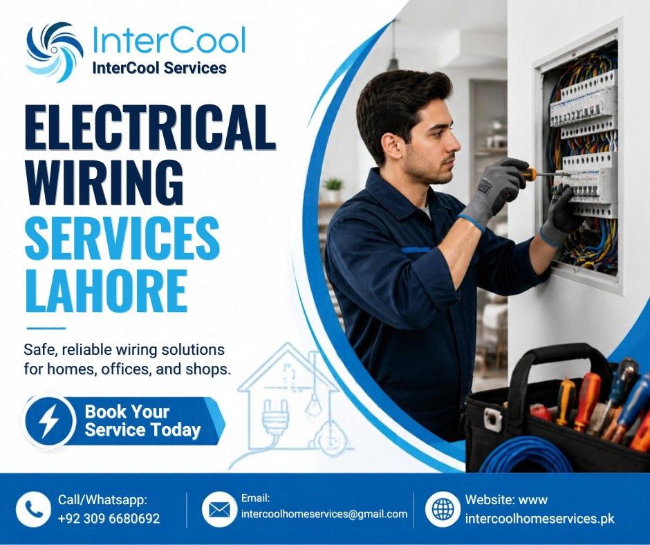 House wiring and electrician service in Lahore